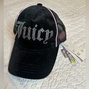 JUICY COUTURE y2k icon hat - black